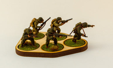 Movement Tray for 1" (25mm) Bases - BAtray5