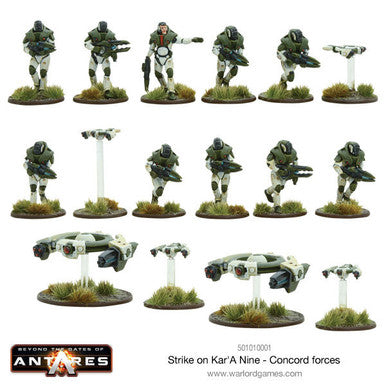 Beyond the Gates of Antares Strike on Kar'A Nine - Starter Set