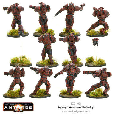 Algoryn Armored Infantry Plastic Box Set