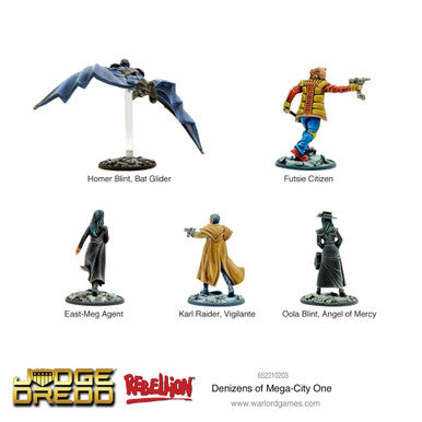 Judge Dredd: Denizens of Mega City 1