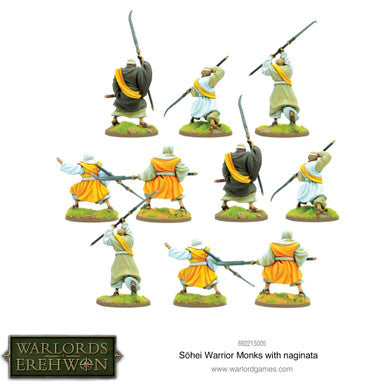 Sohei Warrior Monks with Naginata