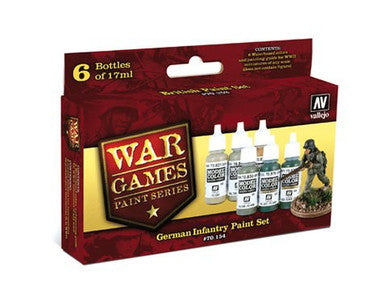 Model Color Set: German Infantry Paint Set (6)