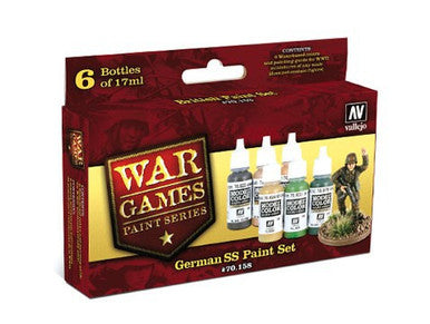 Model Color Set: German SS Paint Set (6)