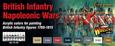 Epic Battles: British Napoleonic Paint Set