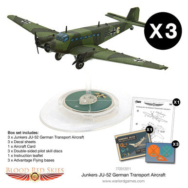 Blood Red Skies: German Junkers JU-52