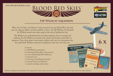 Blood Red Skies: US F4F Wildcat Squadron