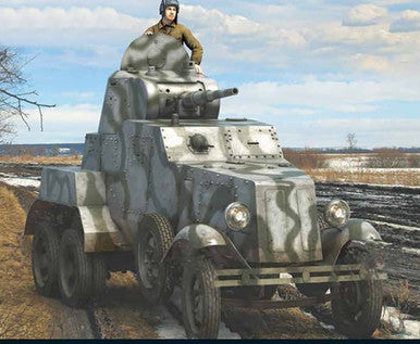 BA-10 Soviet Heavy Armored Car