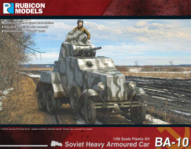 BA-10 Soviet Heavy Armored Car