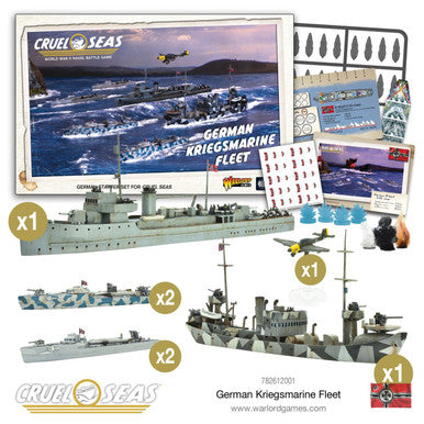 Cruel Seas: German Kriegsmarine Fleet