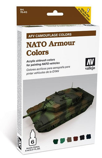 Model Air Set: AFV System NATO Camouflage (6)
