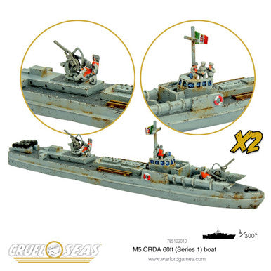 Cruel Seas: M5 CRDA 60t (Series 1) Boat