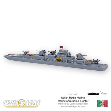 Cruel Seas: Marinefahrprahm F-Lighter