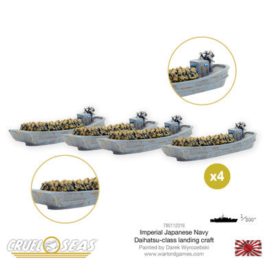 Cruel Seas: IJN Daihatsu-class Landing Craft