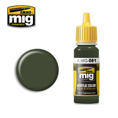 AMMO: ACRYLIC -  US Olive Drab Vietnam Era (FS 24087)