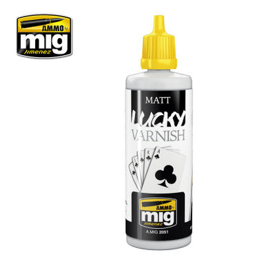 Matt Lucky Varnish (Big 60 Ml Size)