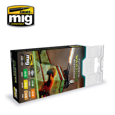 Futuristic Warzone Scenarios Color Set