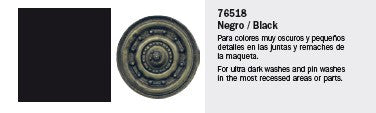 Vallejo Model Wash: Black (35ml)