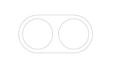 Movement Tray for 1" (25mm) Bases - BAtray2