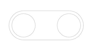 Movement Tray for 1" (25mm) Bases - BAtray2a