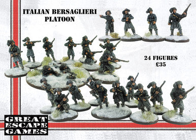 Italian Bersaglieri Platoon - Winter Uniform
