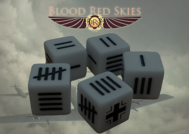 Blood Red Skies: German Blood Red Skies Dice