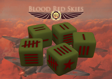 Blood Red Skies: Soviet Blood Red Skies Dice