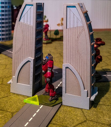 Battletech Movement Markers - Colored Acrylic (10 sets)