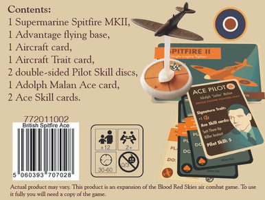 Blood Red Skies: British Spitfire - Ace