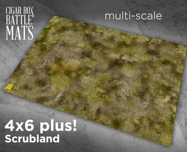 Battle Mat - Scrubland