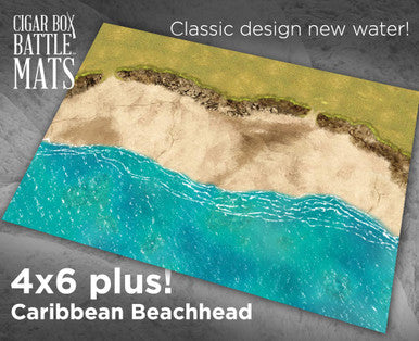 Battle Mat - Caribbean Beachhead