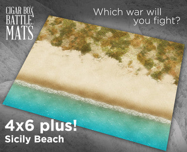 Battle Mat - Sicily Beach
