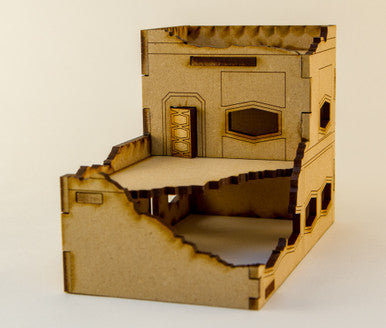 Two Story Building - 15MCHM001-D