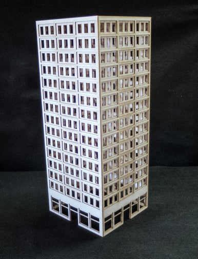 10mm Large DZC City Building (Matboard) - 10MCSS018