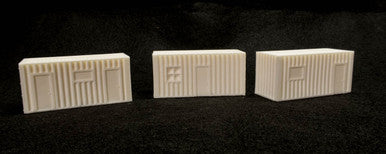 15mm Temporary Office / Habitats (3 per set) - 15MSCE031