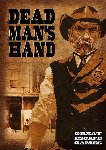 Dead Man's Hand Rule Book with Card Deck & Marker Set
