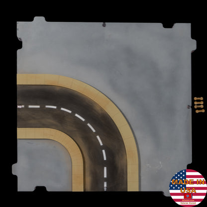 28mm Terrain Block - 90 Degree Corner