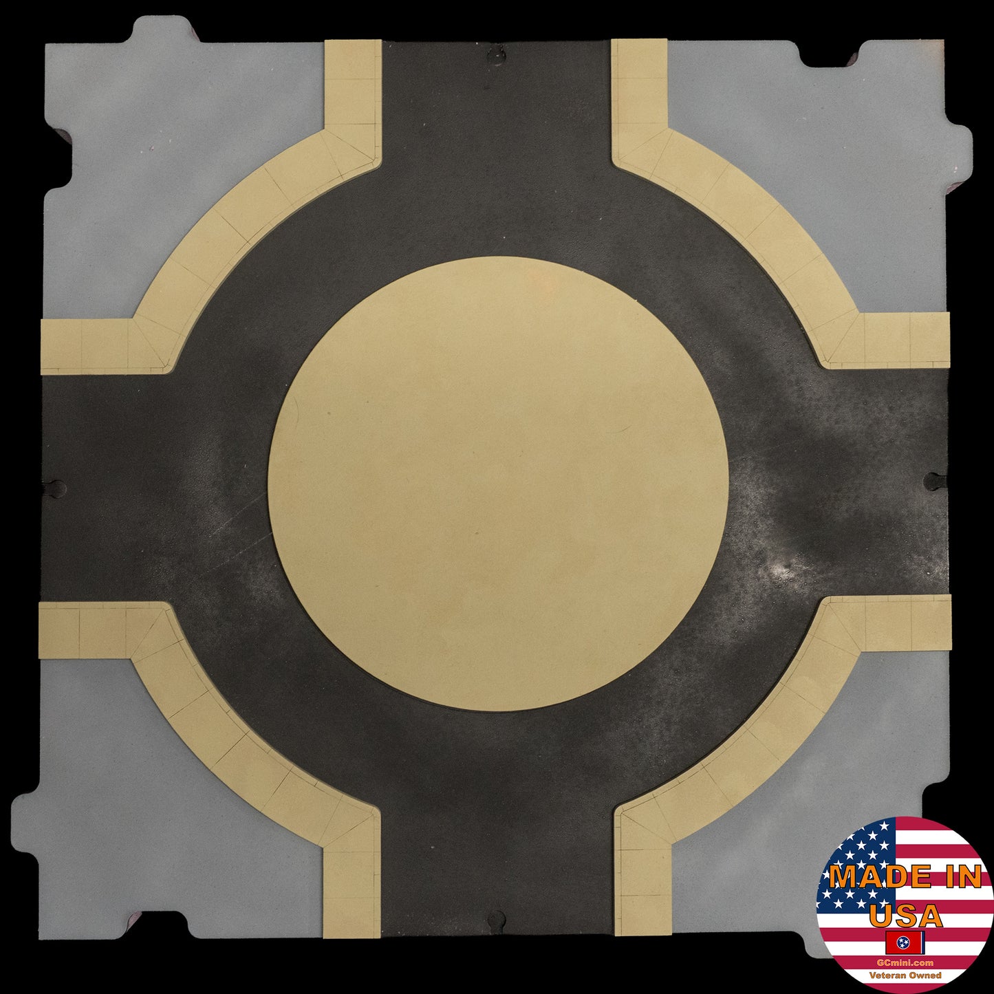 28mm Terrain Block - Roundabout