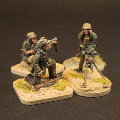 DAK 50mm + 81mm Mortar Teams (6/Pk)