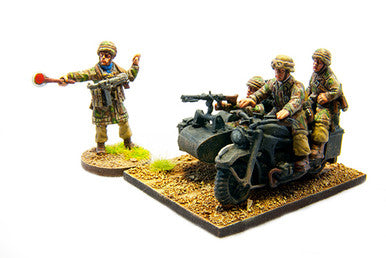 Fallschirmjaeger motorcycle Recce Team