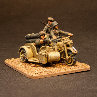 German motorcycle recce team