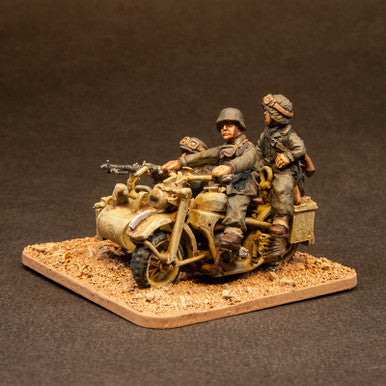 German motorcycle recce team