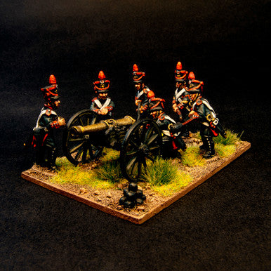 Early Fr Line Arty - 12lb Gun/crew