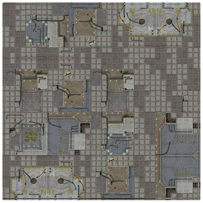 Frontier Sci-Fi Gaming Mat - 3' x 3'