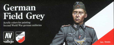 Model Color Set: German Field Grey (8)