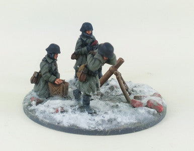 German Stalingrad Veterans Mortar - Winter Uniform