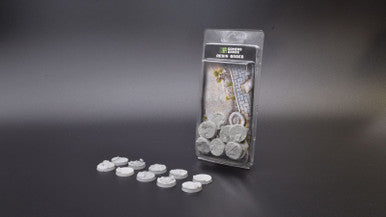 Gamers Grass - Urban Warfare Bases, Pack of 10, Resin Bases, Round, 25 mm