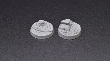 Gamers Grass - Urban Warfare Bases, Pack of 10, Resin Bases, Round, 32 mm