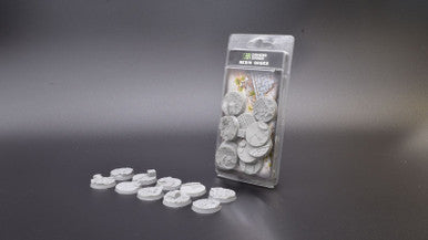 Gamers Grass - Urban Warfare Bases, Pack of 10, Resin Bases, Round, 32 mm