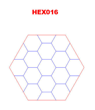 Hex with 1.5" Engraved Hexes - 285HEX016