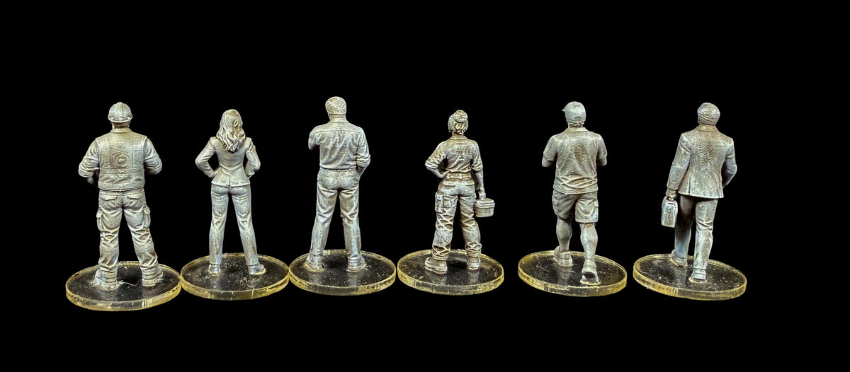 Western Civilians - Working Folks – 28mm